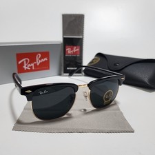 Ray-Ban Clubmaster Sunglasses Tortoise Frame Gradient Lenses — listing 2