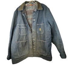 JCPenney Men's Sherpa-Collar Barn Jacket in Tan/Khaki XL — listing 5