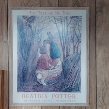 Framed Beatrix Potter Benjamin Bunny & Peter Rabbit Print — listing 5