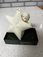 Department 56 Snowbabies Star Bright Snowbabies Friendship Club "Star Bright" Miniature Figurine in Box — listing 5