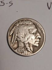 1935-S Buffalo Nickel (Indian Head Five Cents), San Francisco Mint — listing 4