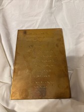 Pair of Antique Copper Halftone Printing Blocks with Oval Portrait Photographs (Photo-Engraving Plates on Wood Bases)