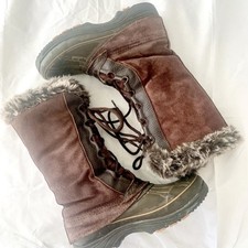 Khombu Women's Faux Fur Lined Winter Snow Boots Size 8 — listing 5