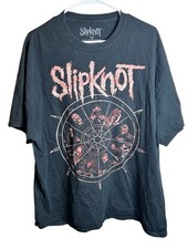 Slipknot Nonagram Star Logo Black Band T-Shirt, Size Medium — listing 3