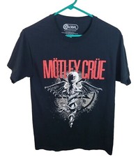 Mötley Crüe Dr. Feelgood Acid Wash T-Shirt, Size Medium — listing 3