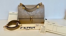 Fendi Kan U Flap Bag in FF Embossed Leather — listing 4