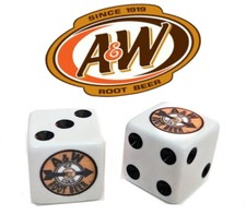 A&W Root Beer Glass Mug Pair - Full Size and Mini/Baby Mug, listing 5