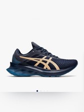 Asics White and Gold Metallic Running Sneakers, Women's Size 6.5, New with Tags — listing 2