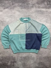 Junya Watanabe Comme des Garçons Hybrid Cable-Knit Sweater with Floral & Pleated Panels