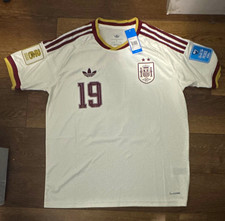 Adidas Originals Spain 2024/25 Away Football Shirt - Lamine Yamal #19