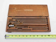 Starrett No. 124 Inside Micrometer Set 2"-8" with Case — listing 6