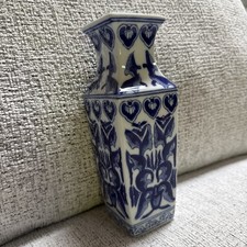 Chinese Blue and White Porcelain Octagonal Cachepot / Small Planter — listing 2