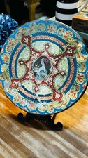 Vintage Hostess Round Fruitcake Tin with Ornate Lithographed Design — listing 4
