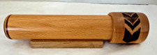 wooden kaleidoscope Handmade Wooden Octagon Kaleidoscope with Floral Object Chamber — listing 6