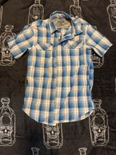 Eddie Bauer Men's Slim Fit Plaid Flannel Shirt, Size M, Blue/Green — listing 6