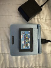 Nintendo Game Boy Advance SP Handheld Console Pearl Blue AGS-001 — listing 5
