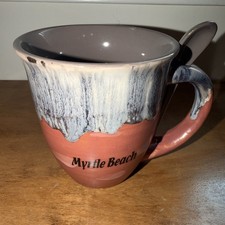 Myrtle Beach South Carolina Souvenir Ceramic Mug with Matching Spoon — listing 6