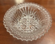 Cut Lead Crystal Tapered Bowl with Vertical Panel and Wide Bevel Cuts — listing 6