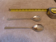 Vintage Silverplate Serving/Table Spoon, Plain Old English (Rattail) Pattern — listing 6