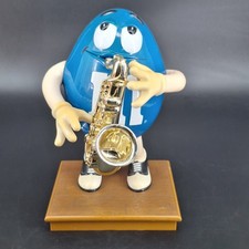 M&M's Blue Character Saxophone Player Candy Dispenser — listing 2