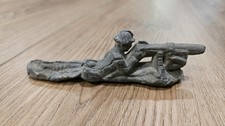 Lot of 5 WWI-Era Lead Toy Soldiers, Marching & Advancing Infantry Figures — listing 6