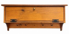 Rustic Pine Wood Cubby Storage Shelf / Wall Cabinet — listing 4