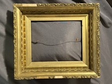 Antique Hand-Tinted Photographic Portrait of Young Child in Ornate Gilt Gesso Frame — listing 5