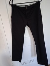 Hugo Boss Chino Tapered Fit Men's Pants, Olive Brown, Size US 40/32