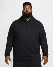 Nike Dri-FIT Therma Pullover Hoodie, Light Blue with Heather Sleeves, Size 4XLT — listing 2