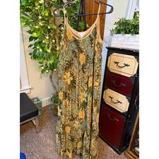 Roz & Ali Teal Green Crochet Lace Fit-and-Flare Belted Dress, Size 8 — listing 2