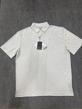 Callaway Men's XL Golf Polo Shirt, Light Blue with Golfer Print — listing 4