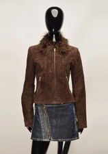 Vero Moda Faux Suede Mini Skirt Camel Tan Size L — listing 4