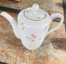 Rosenthal Selb-Germany 'Helena' Pattern Porcelain Teapot with Gold Trim — listing 5
