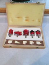 Freud 94-100 Professional Woodworking 5-Piece Router Bit Set (Cabinet/Door Making) in Wood Case — listing 5