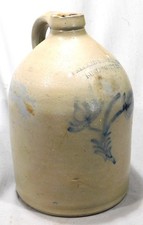 Cobalt Blue Glazed Stoneware Creamer / Small Pitcher — listing 5