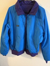 Vintage Columbia Sportswear Reversible Bomber Jacket (Black/Teal)