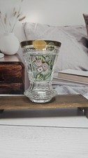 Set of 8 Bohemian Cobalt Blue Cut-to-Clear Crystal Hock Wine Glasses (Roemer Style) — listing 3