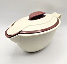 Vintage Tupperware Small Gravy / Sauce Boat Pitcher with Sheer Seal Lid