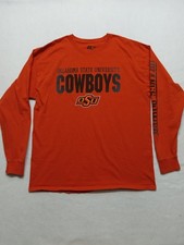 Oklahoma State Cowboy Nation OSU Black Graphic T-Shirt, Size L — listing 5