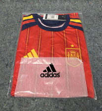 Adidas Spain National Team Home Football Jersey with Single Star Crest — listing 3