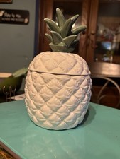 Ceramic Figural Pineapple Covered Jar / Canister — listing 2