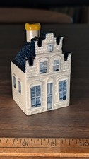 KLM Bols Blue Delft Miniature Canal House Bottle (Number Unknown) — listing 3