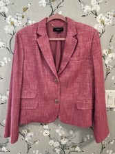 Talbots Women's Blush Pink Single-Button Peak-Lapel Blazer, Size 16, NWT