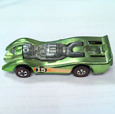 Vintage Purple Hot Rod Die-Cast Toy Car with "Cobra" Grille and Chrome Engine — listing 3