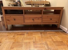 IKEA Hemnes TV Unit / Media Console 60" White & Pine — listing 5