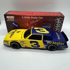 Dale Earnhardt #2 Wrangler Blue/Yellow NASCAR Die-Cast Stock Car — listing 6