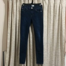 Hudson Jeans Nico Midrise Straight Jeans, Dark Wash, Size 32
