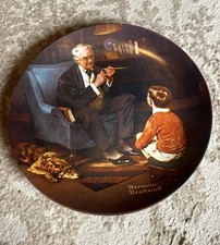 Norman Rockwell "The Tycoon" Knowles Collector Plate — listing 2