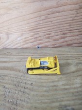 Vintage Matchbox Lesney King Size Caterpillar Crawler Tractor / Bulldozer, Yellow & Green with 'COBRA' Engine — listing 2