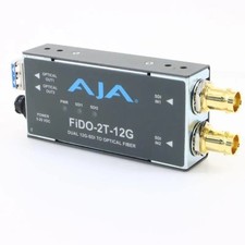 AJA FiDO-2T-12G Dual 12G-SDI to Optical Fiber Transmitter (Lot of 4)